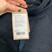 NWT Ziller Charcoal Gray Hooded Wool blend Sweatshirt