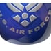 Scentsy US AIR FORCE Wax Warmer Full Size Discontinued Retired Blue Model USAF