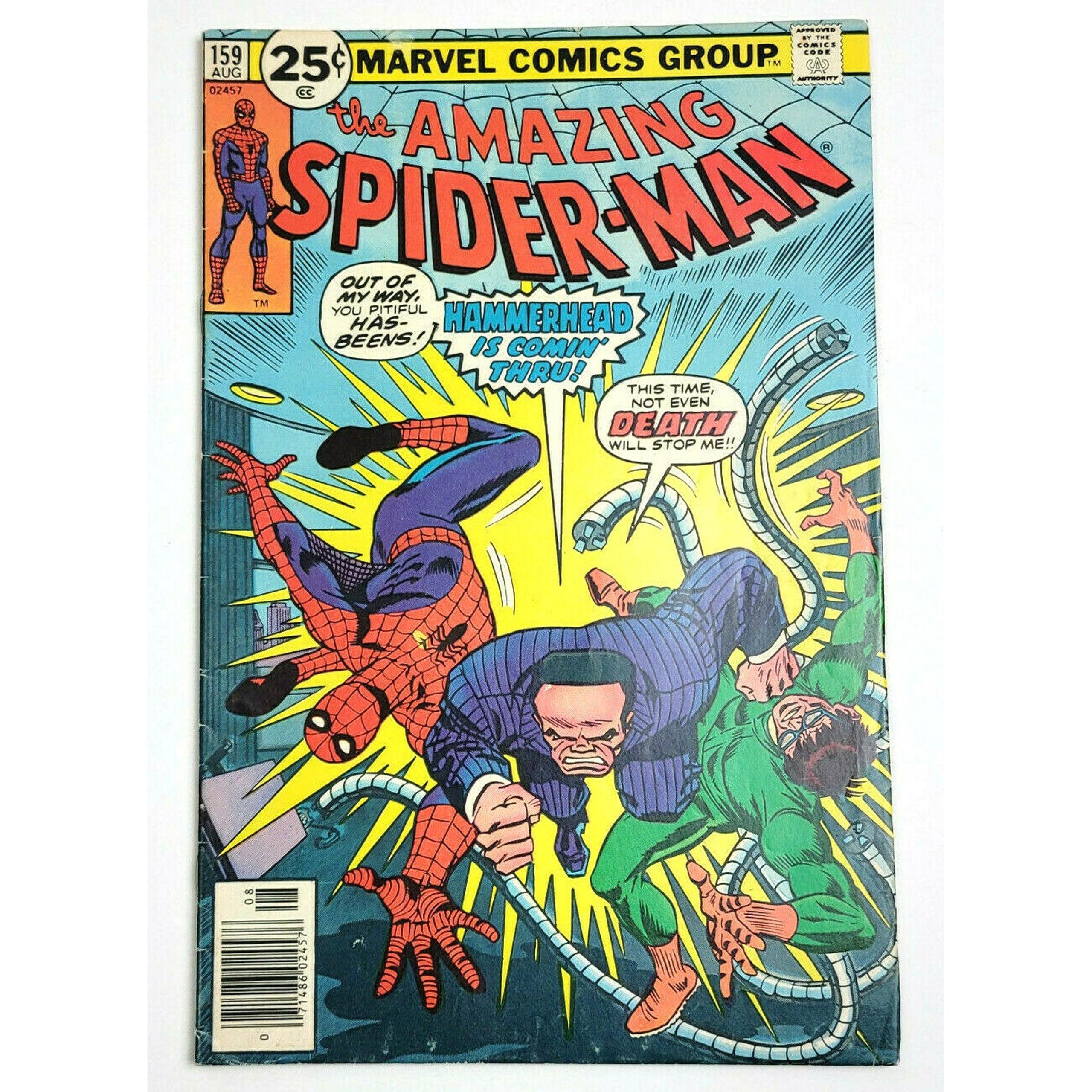 AMAZING SPIDER-MAN # 159 - (1976) HAMMERHEAD & DOC OCK APP