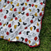 Mickey Mouse Body Parts Twin Size Double Sided Comforter VTG Disney Store