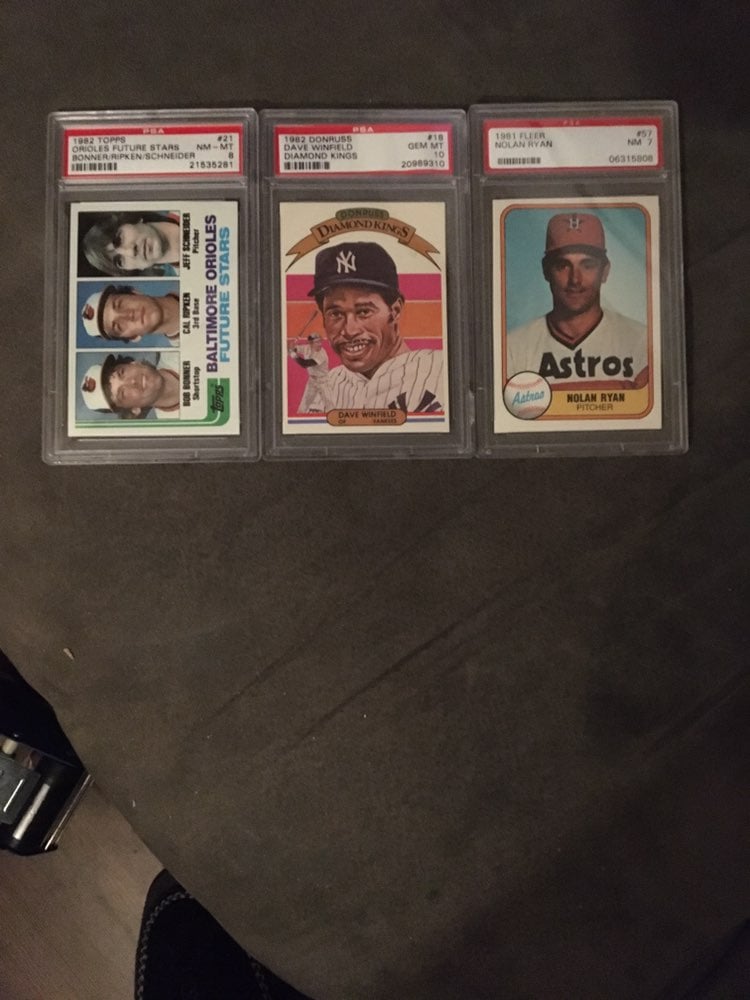 Card Lot Graded HOF misc.Players