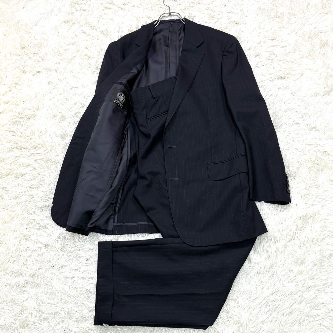 J.Press New England Model Wool Suit Set, Navy
