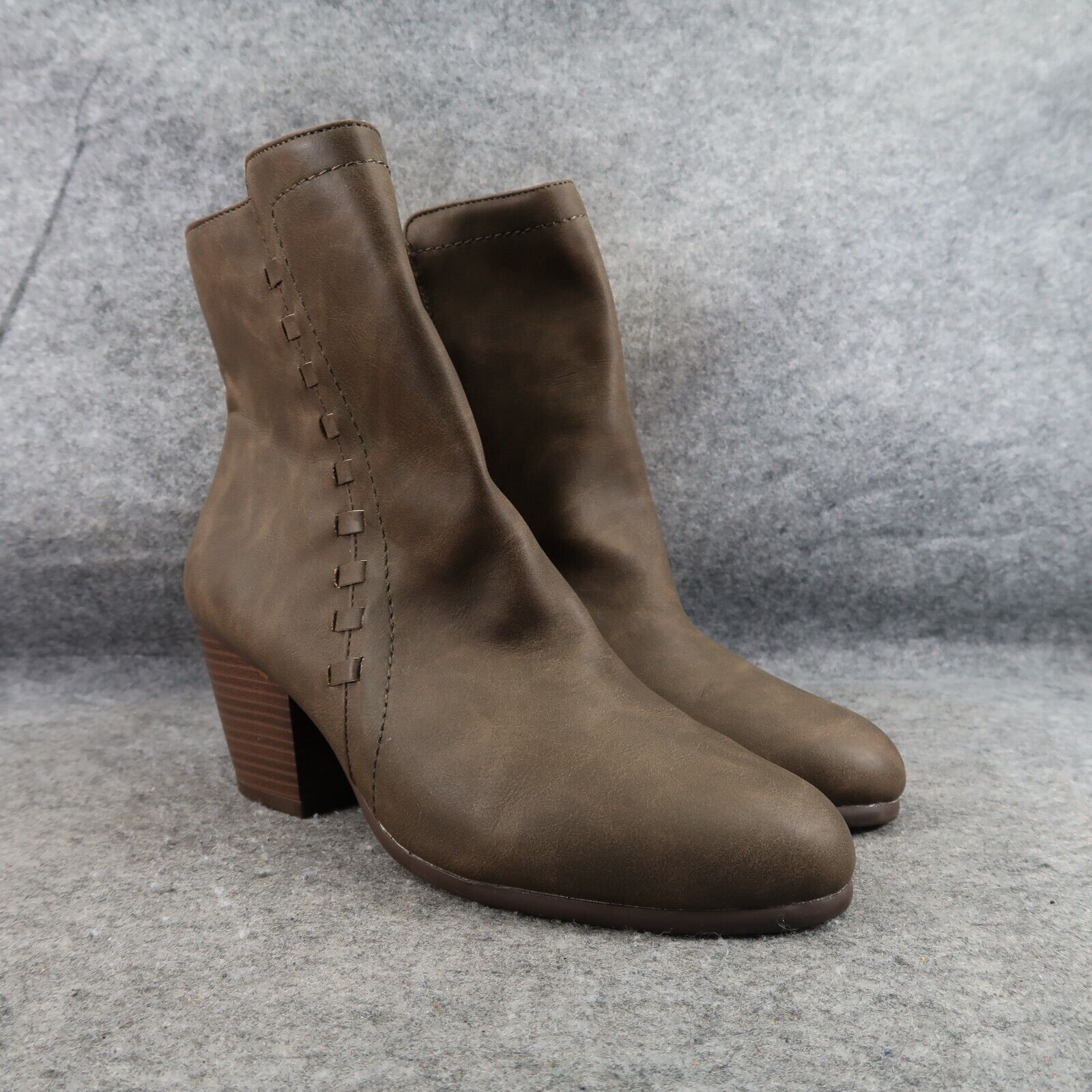 Aerosoles Shoes Women 9.5 Bootie Fashion Classic Comfort Heelrest Vitality Brown