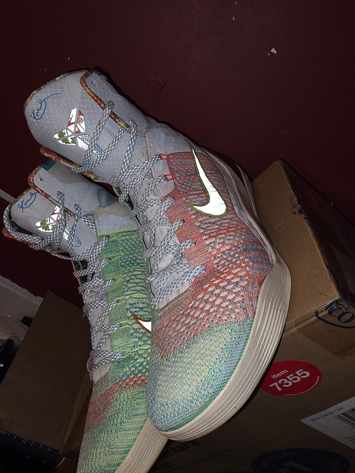 I am selling my Nike Kobe 9 Elite Protro What The !!