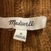 Madewell Womens Sweater Cable Knit Chunky Green Pullover Mock Neck Size Small