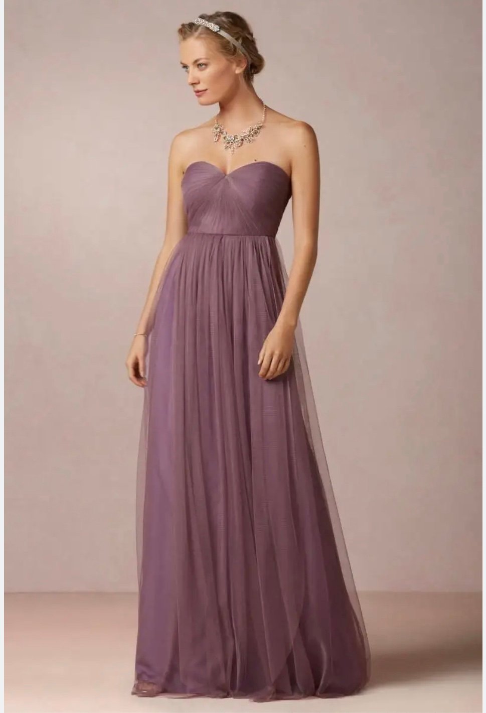 Jenny Yoo Collection PROM/bridesmaid Party purple gown dress size 2