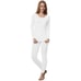 Thermal Underwear Women Ultra-Soft Long Johns Set Base Layer Skiing Winter Warm
