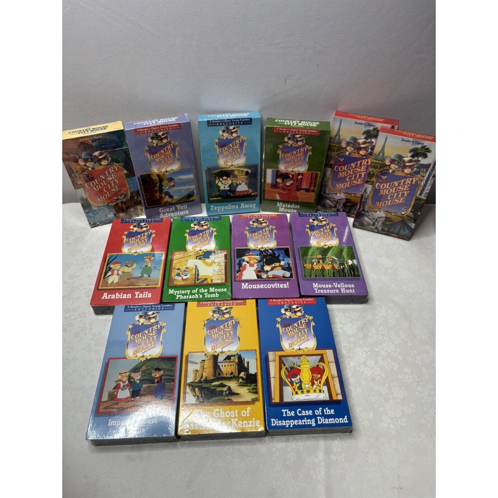 13 Sealed The Country Mouse and the City Mouse Adventures VHS Vintage