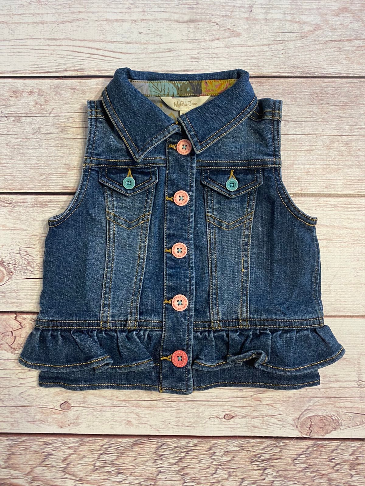 Matilda Jane • It’s True Denim Vest
