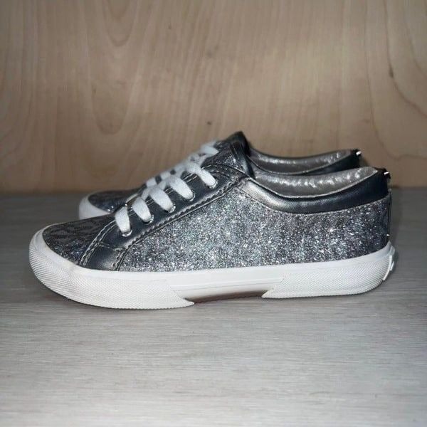 Michael Kors Silver Glitter Casual Sneakers Toddler 13