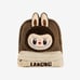 POP Mart Classic Bag Series-LABUBU Berber Fleece Backpack (Brown)
