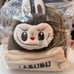 POP Mart Classic Bag Series-LABUBU Berber Fleece Backpack (Brown)