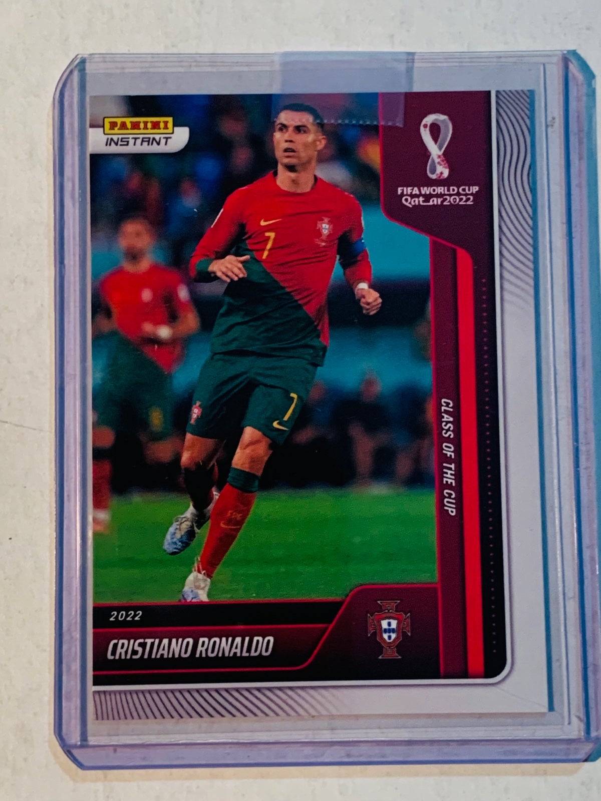 Cristiano Ronaldo World Cup Panini Instant Card