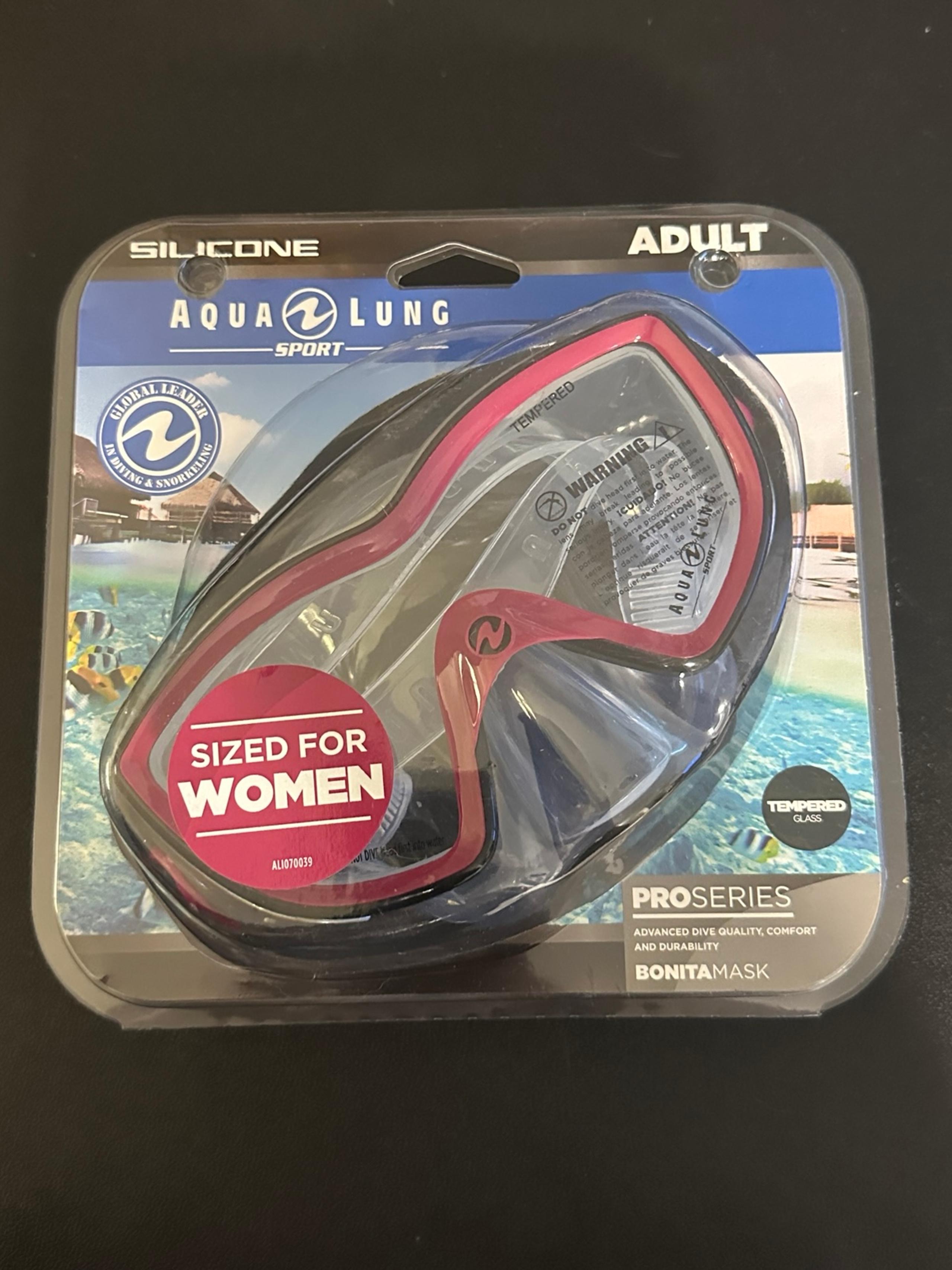 AquaLung Pink Bonita Adult Diving Mask
