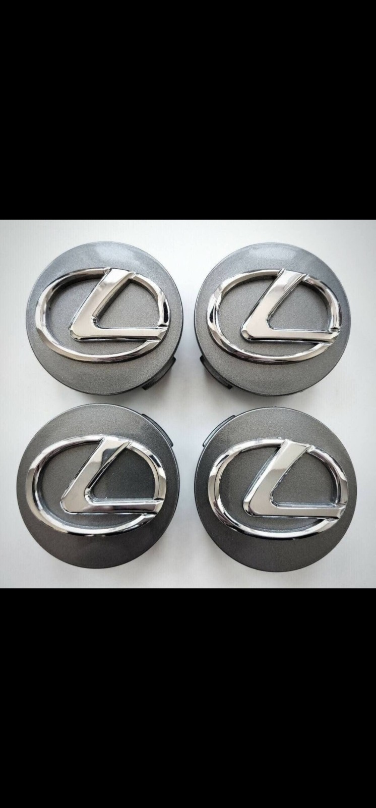 4 62mm Lexus rim center caps other colors are available