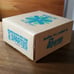 Spartus NIB 70's Wall Clock USA Antique Vintage Works Plastic Wood Green Floral