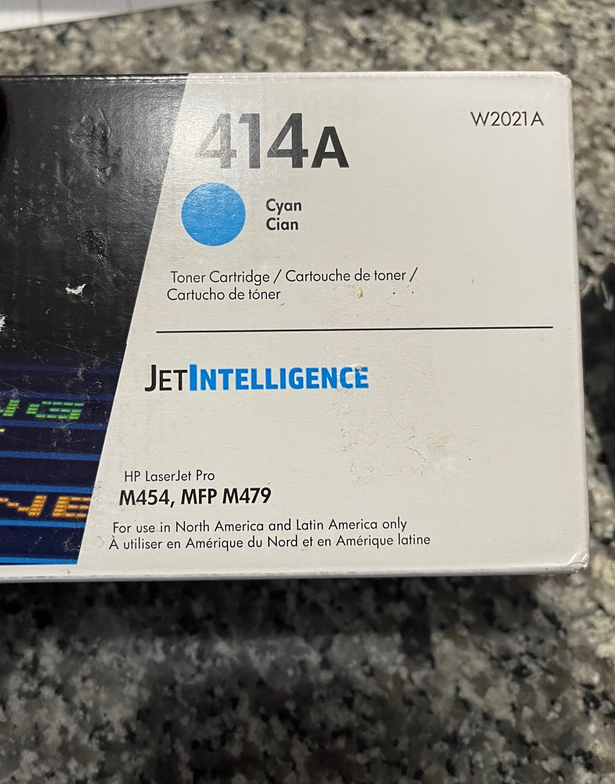 Toner Laserjet HP 414 A Color : Cyan