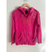 Coogi Luxury Pink Gold Hoodie Full Zip Front Medium Embroidered Logo Streetwear