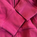 Coogi Luxury Pink Gold Hoodie Full Zip Front Medium Embroidered Logo Streetwear