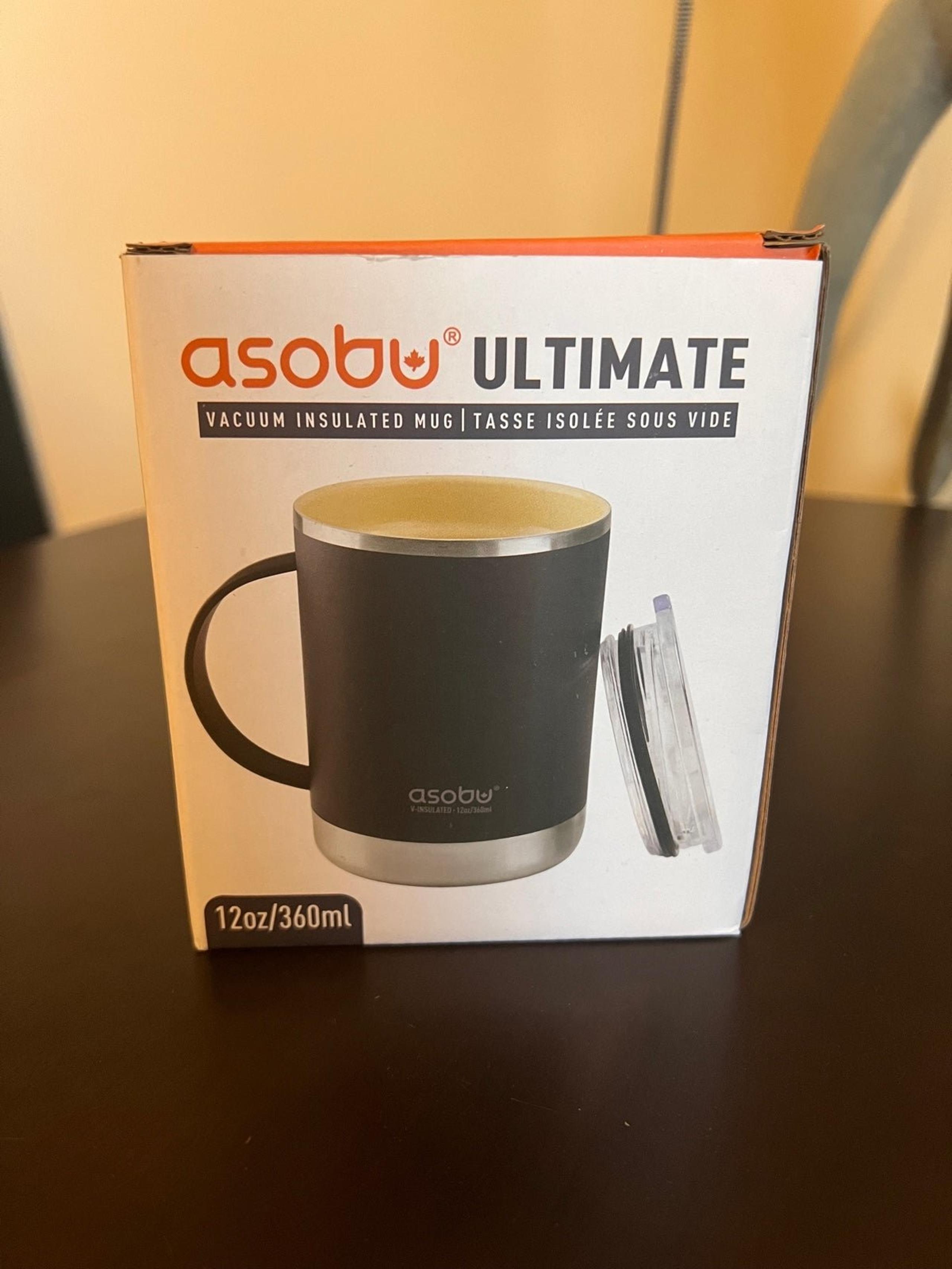 Asobu Ultimate Vacuum Insulated Mug Brand New