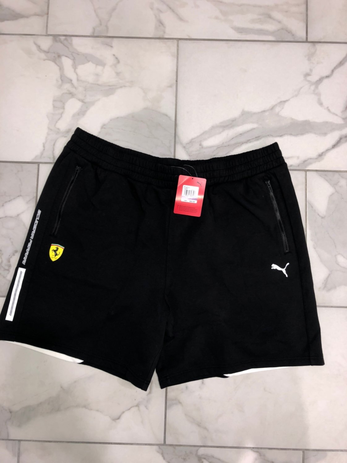 PUMA SCUDERIA FERRARI SWEAT SHORTS