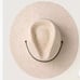 NWT New Will + Bear Rider Bone White Palm Straw Hat Adjustable w/Lanyard. Small