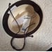 NWT New Will + Bear Rider Bone White Palm Straw Hat Adjustable w/Lanyard. Small