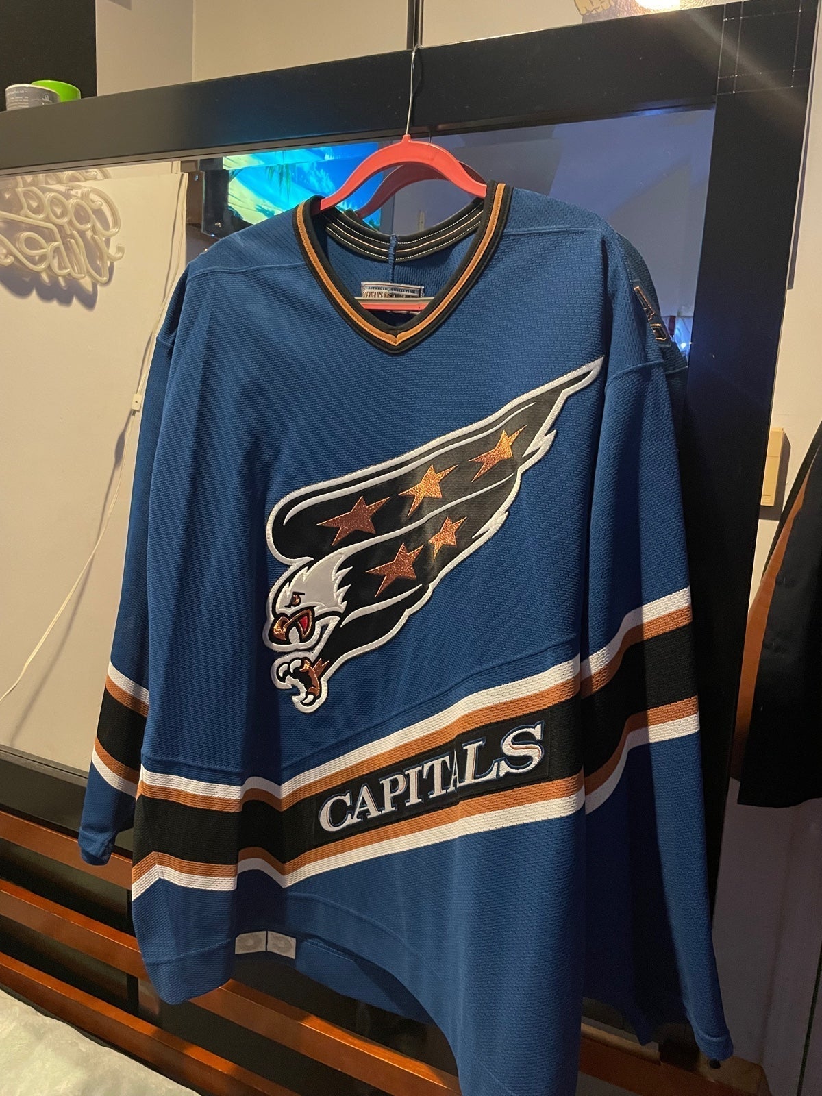 CCM vintage jersey assembled in Canada
