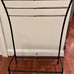 Large Freestanding 3 Hanging Bar Towel Rack with Bottom Shelf, Black