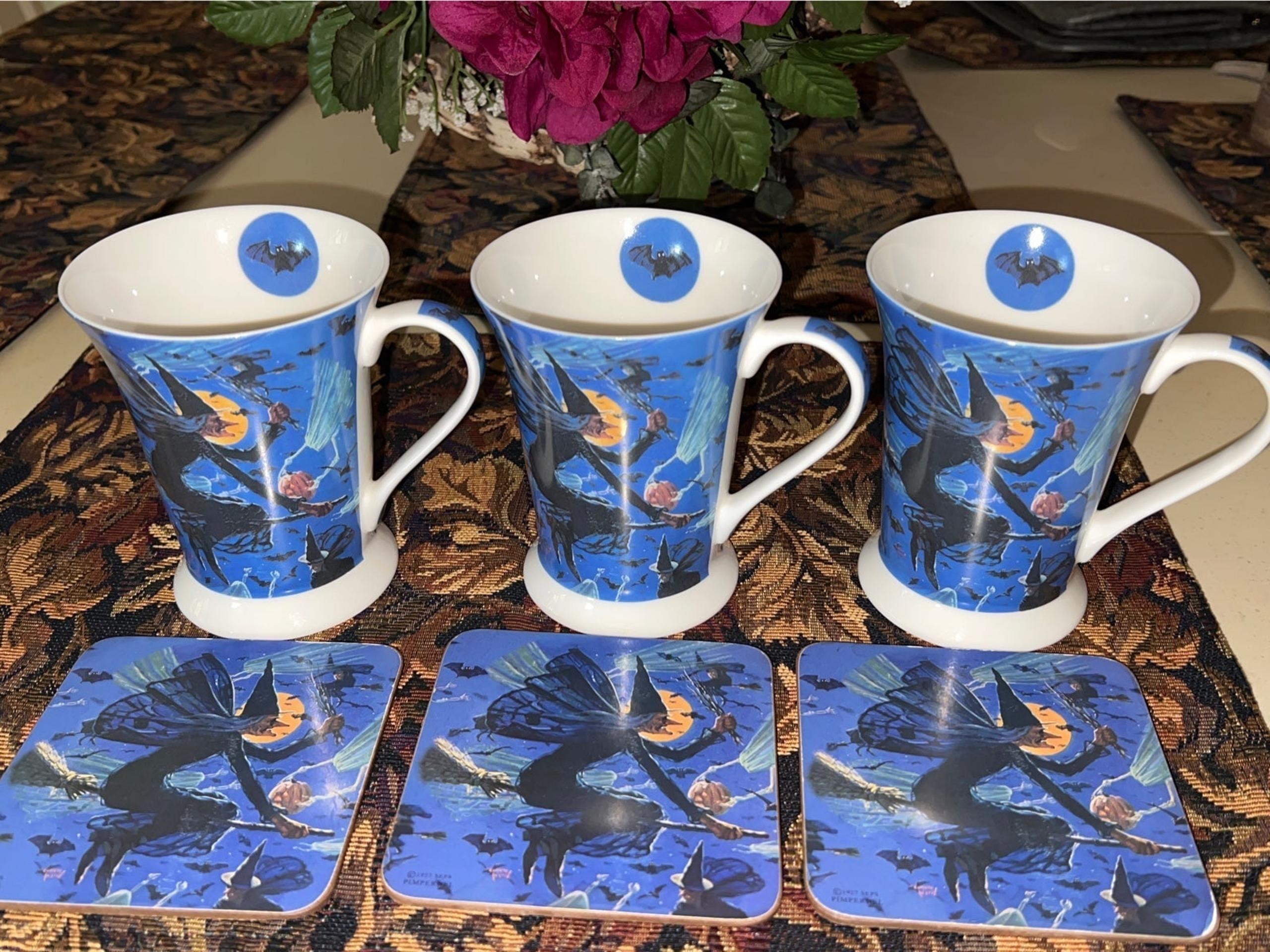 witches night out mugs & coasters Portmeirion