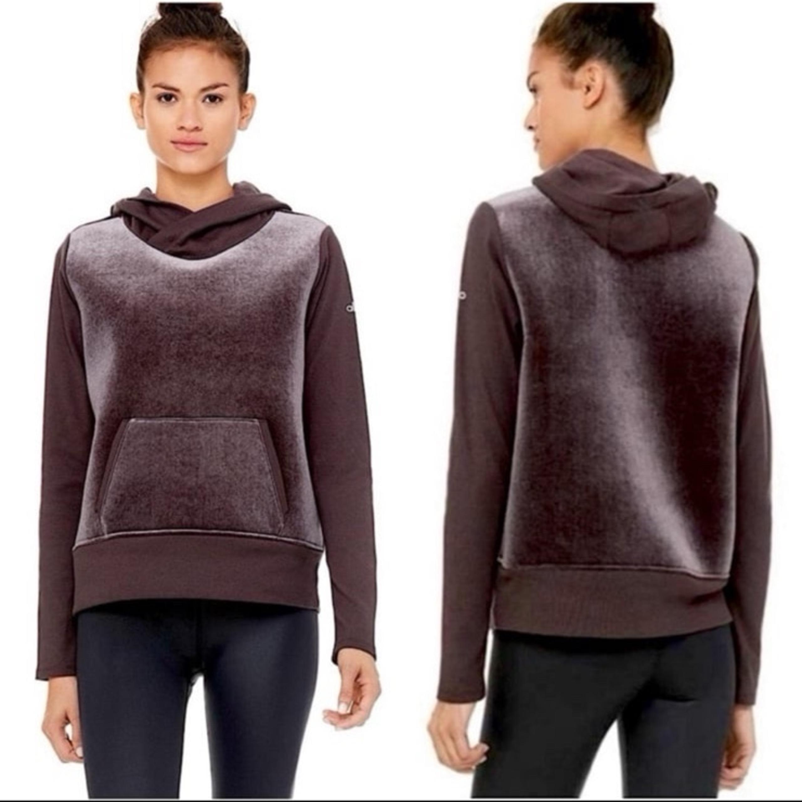Alo Yoga Luxe Velour Hoodie