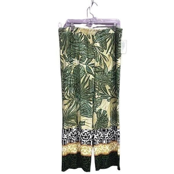 Peck & Peck, Sunwashed Shades Tropical Palm Leaf Size L