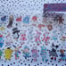 Sanrio characters rare strawberrynews puroland Harmonyland stickers collection
