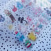 Sanrio characters rare strawberrynews puroland Harmonyland stickers collection