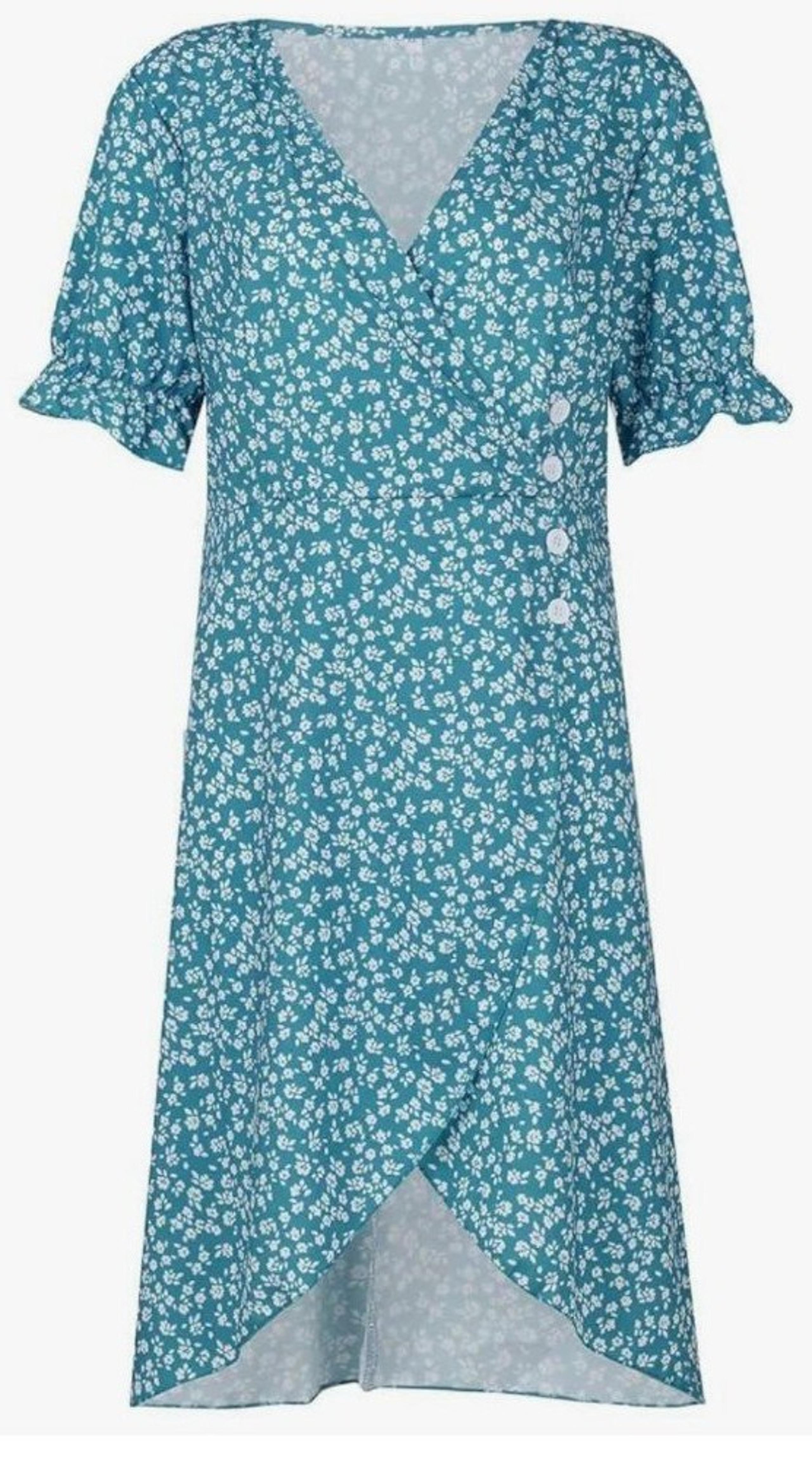 Womens flowy, short sleeve, boho, midi dress, size XL