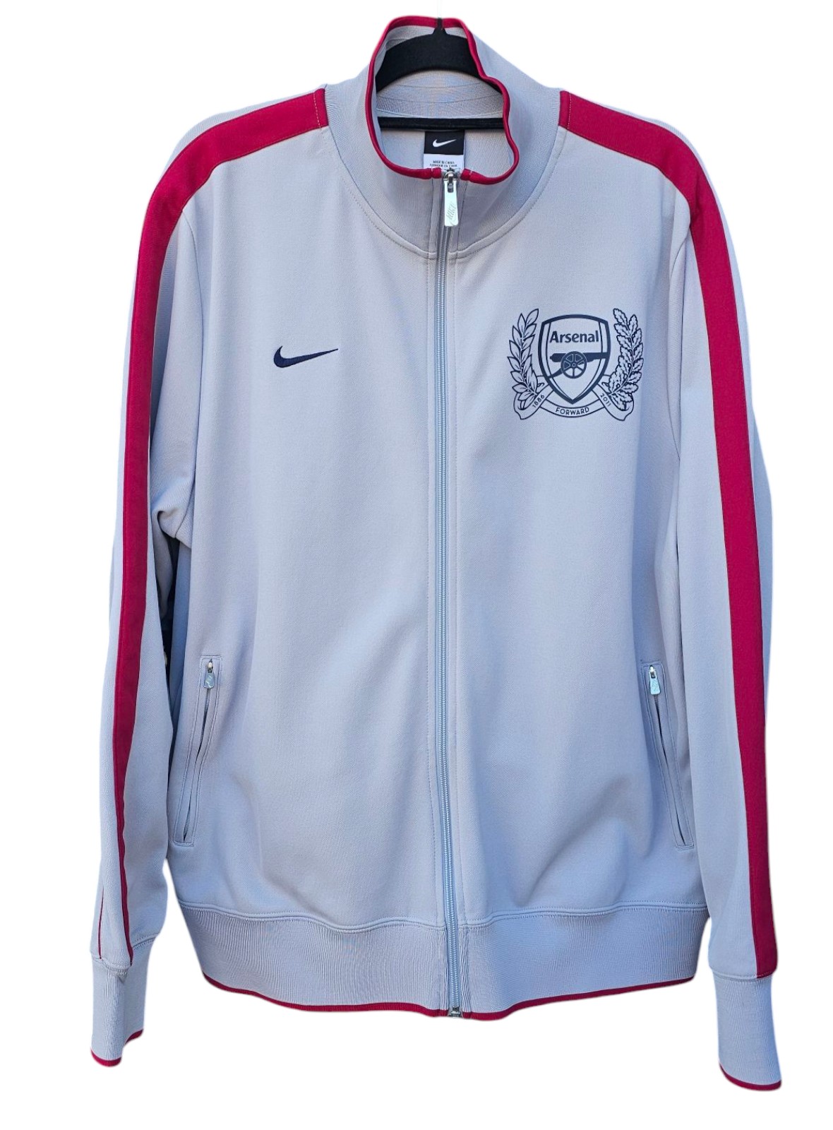 2012-14 Arsenal Nike N98 Jacket Size XXL