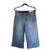 NWT NYDJ High Waist Capri Wide Leg Pedal Jeans Stretch In Color CLAFFECTIO SZ10