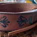 LUCKY BRAND Embossed Leather Dog Collar Large 24 NWT