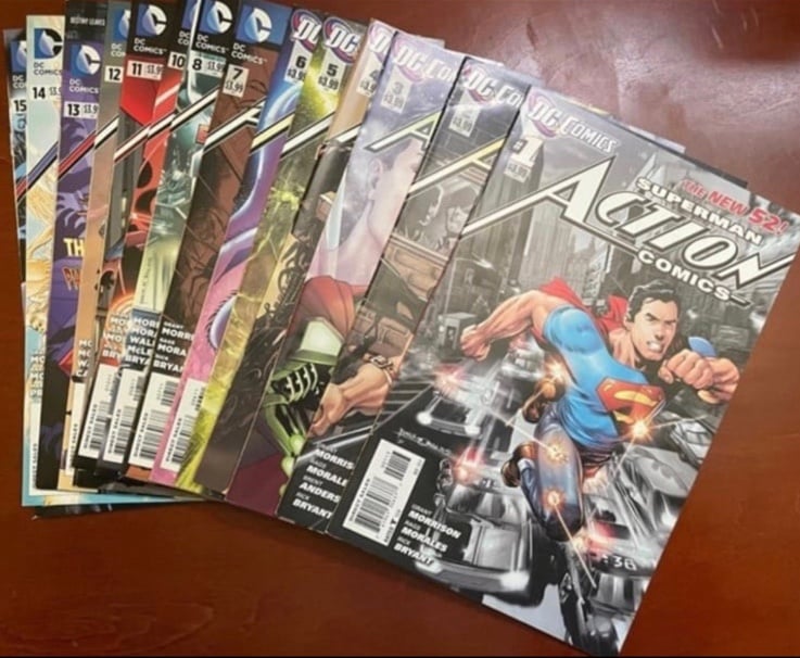DC Comics Action Comics Volume 2 Superman Lot of 55 Inc Variant Covers