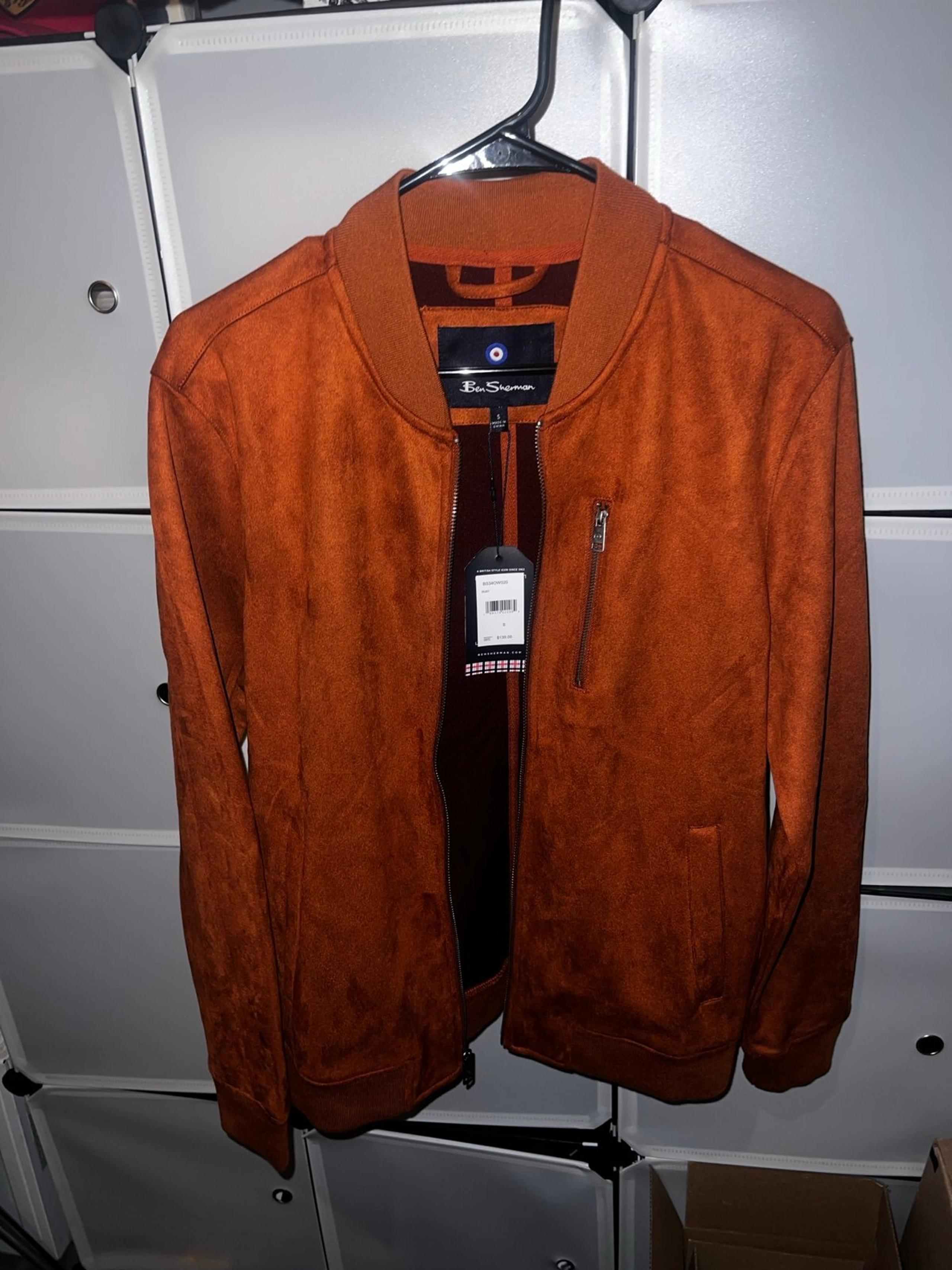 Ben Sherman Men’s Small Suede Jacket