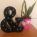 Light up sign