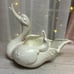 Hall USA Pottery Ceramic Swan Planter