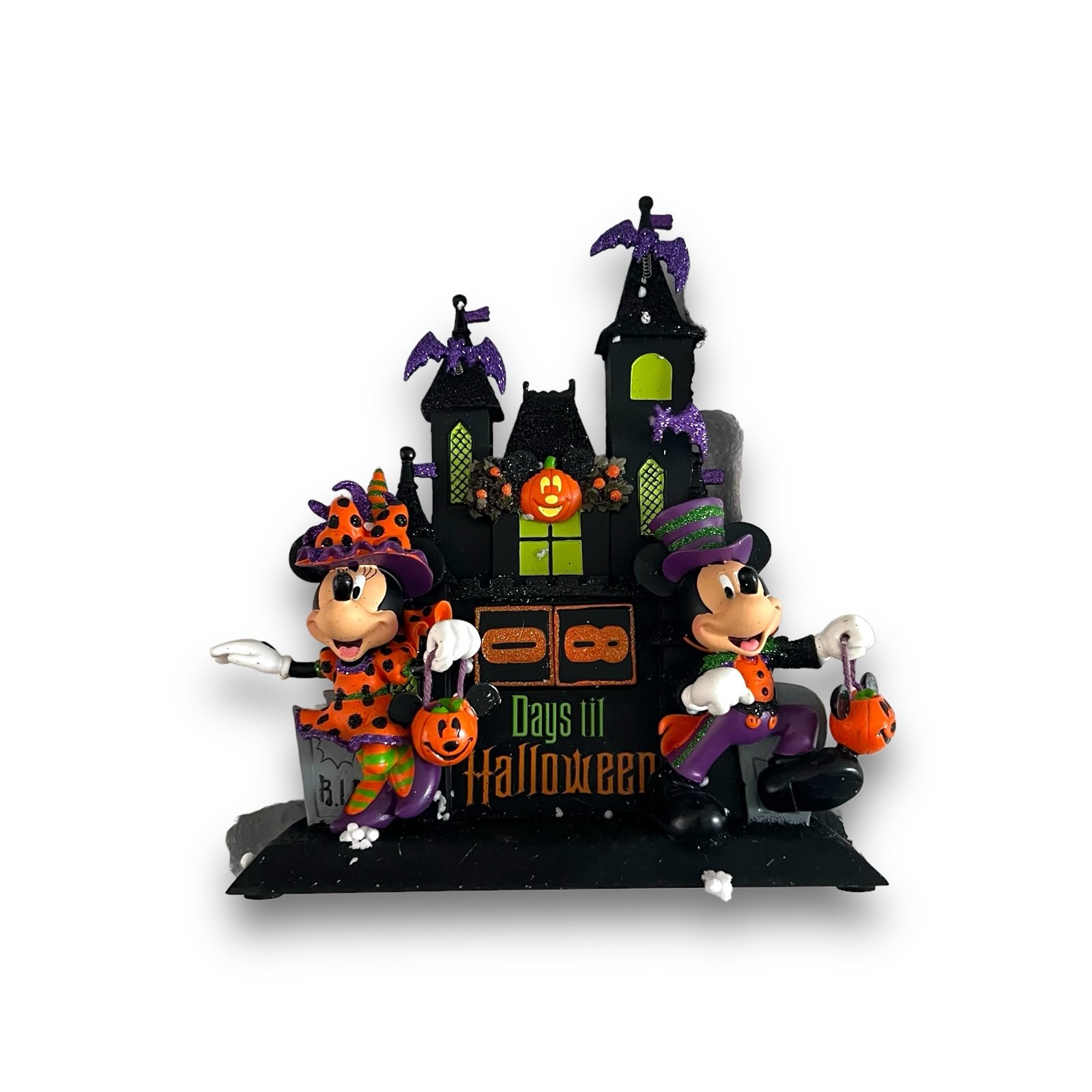 Disney Halloween Countdown Calendar Dracula Mickey Witch Minnie Mouse