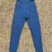 Buffbunny Corset Leggings Baked Blue size small