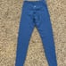 Buffbunny Corset Leggings Baked Blue size small