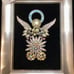 Vintage jewelry art, Angel Judy Yellow
