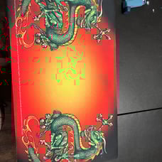 Rare Double dragon playmat