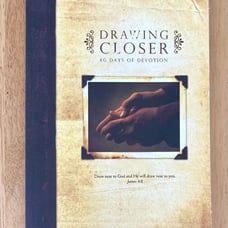 Drawing Closer 40 Days of Devotion by Mary Jo Pierce 2006 Booklet and CD
