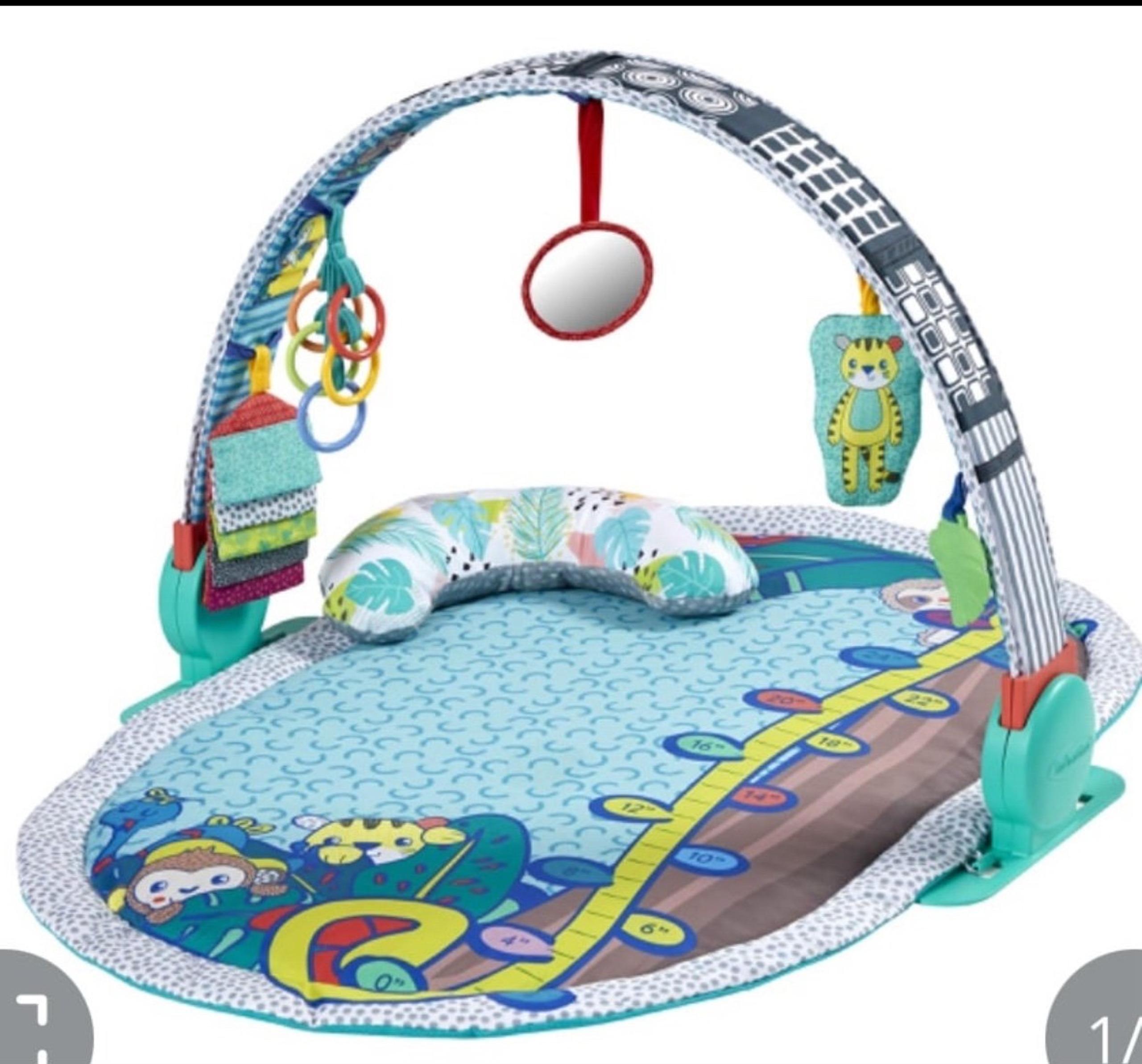 Infantino 3-In-1 Deluxe Magic Arch Sensory Development Gym - 3 Ways To Play With