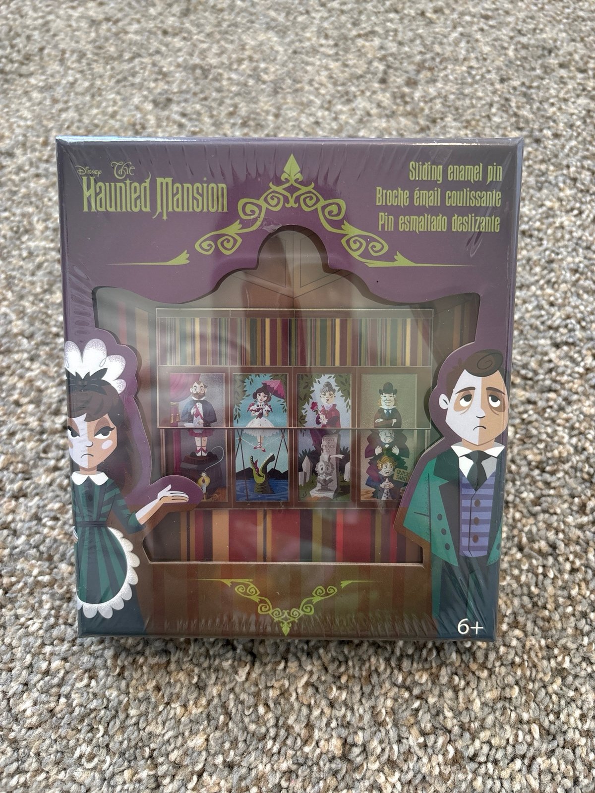 Disney Loungefly The Haunted Mansion Sliding LE 2700 Pin!